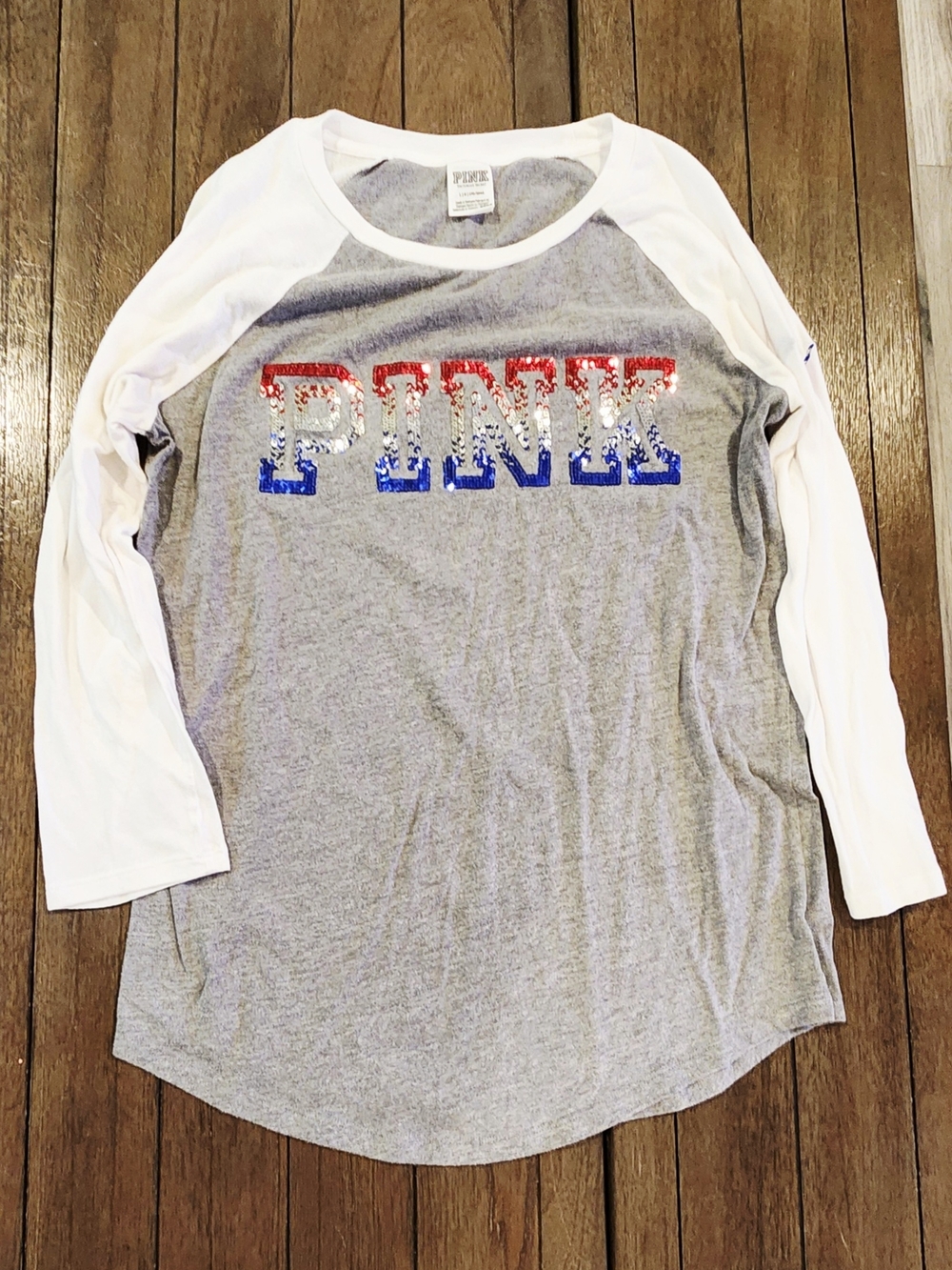 Pink Sequin Red, White & Blue Tunic